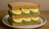 Sandwich Gandum Isi Telur & Alpukat
