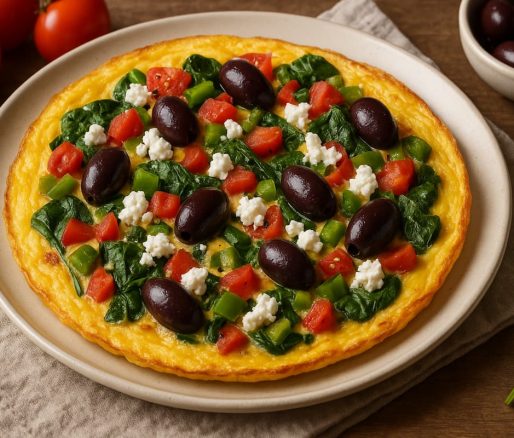 Omelet Sayur ala Mediterania