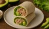 Wrap Selada Tuna Alpukat