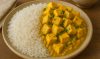 Nasi Shirataki dengan Tahu Kari Kuning