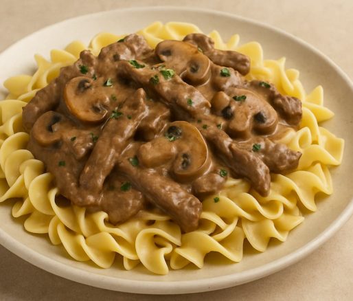 Beef Stroganoff