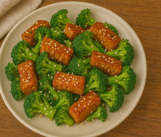 Tumis Brokoli Tempe Wijen