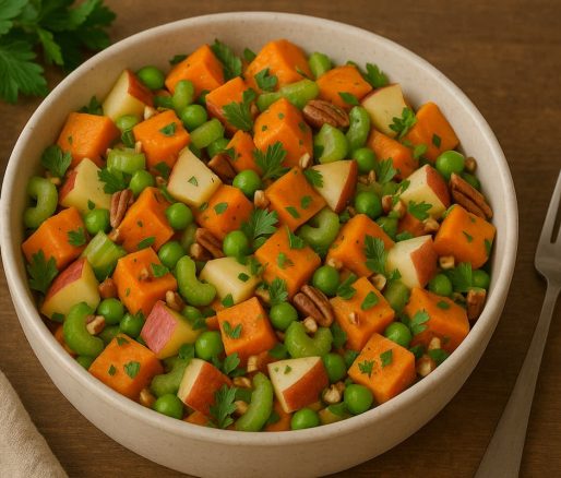Salad Kentang Manis dan Apel