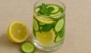 Infused Water Lemon, Ketimun & Daun Mint
