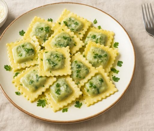 Ravioli Ricotta e Spinaci