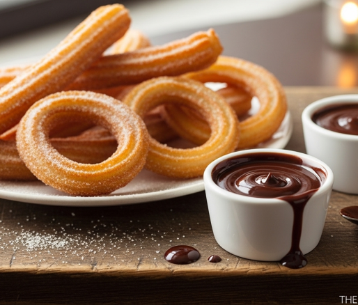 Churros con Chocolate