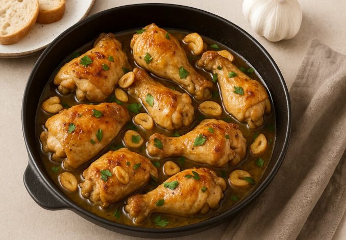 Pollo al Ajillo