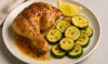 Ayam Panggang Lemon dengan Zucchini