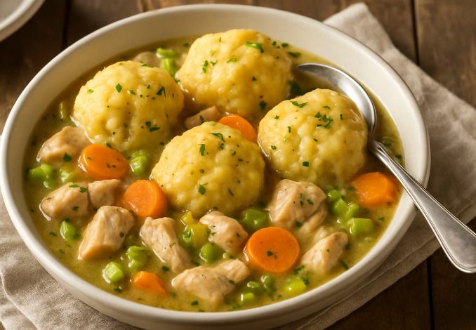 Chicken Stew with Dumplings
