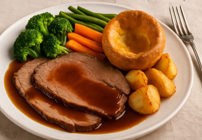 Roast Beef with Yorkshire Pudding