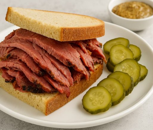 Montreal Smoked Meat Sandwich