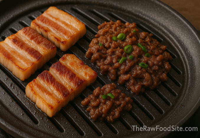 Korean BBQ (samgyeopsal, bulgogi)