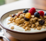 Yoghurt dengan granola