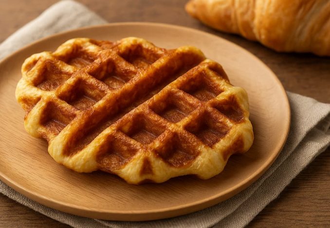Croffle (croissant + waffle)