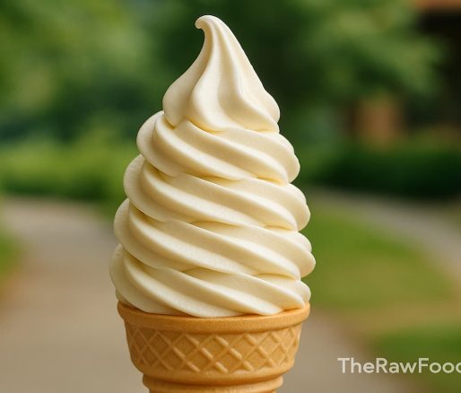 Soft serve ice cream aesthetic
