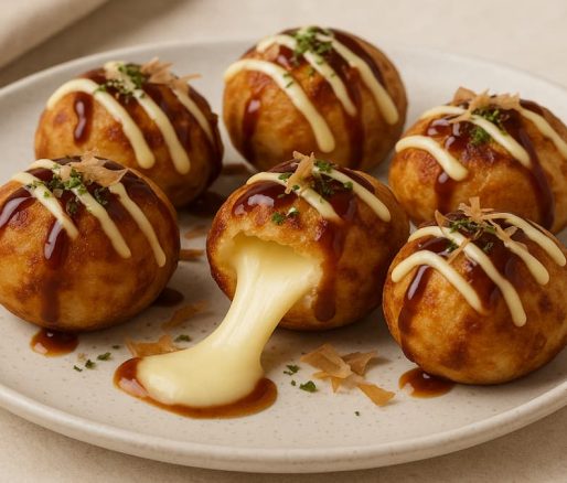 Takoyaki isi mozarella