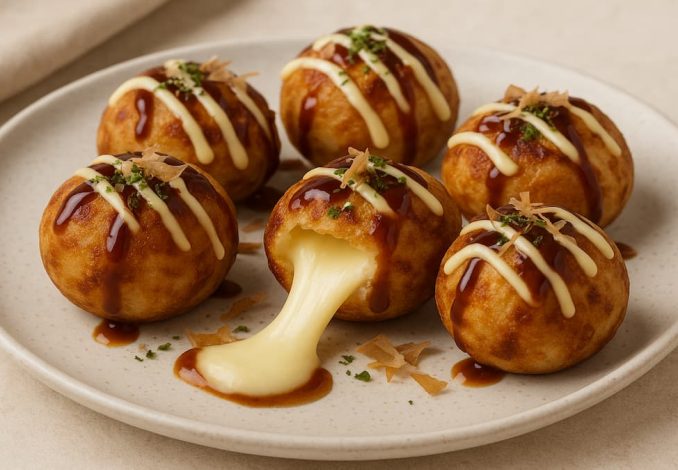Takoyaki isi mozarella