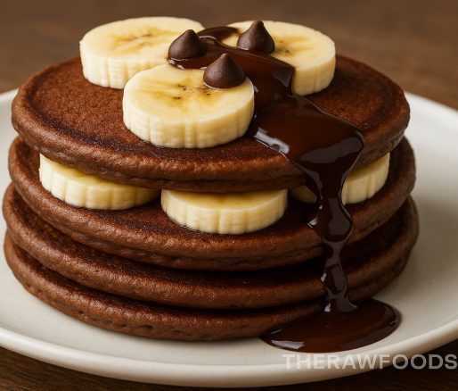Pancake Cokelat Pisang