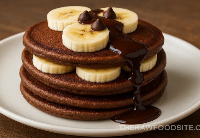 Pancake Cokelat Pisang