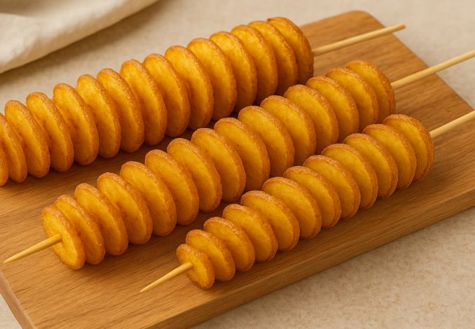 Potato spiral / kentang ulir