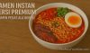 Ramen instan versi premium (ramen pedas ala Korea)