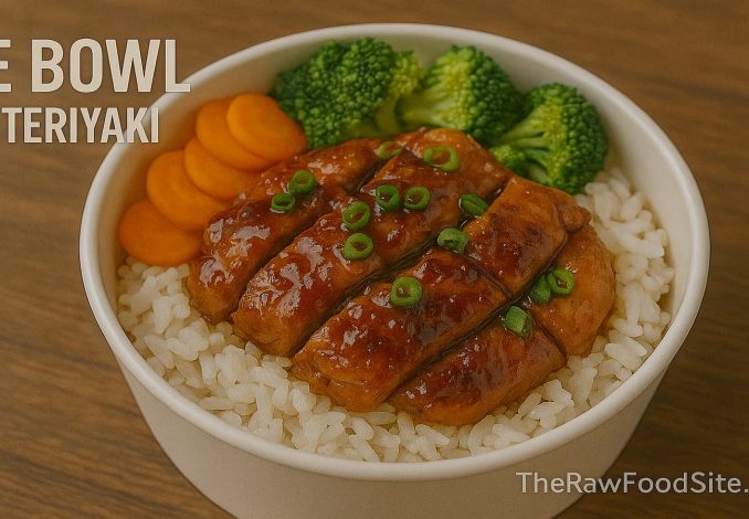Rice bowl ayam teriyaki
