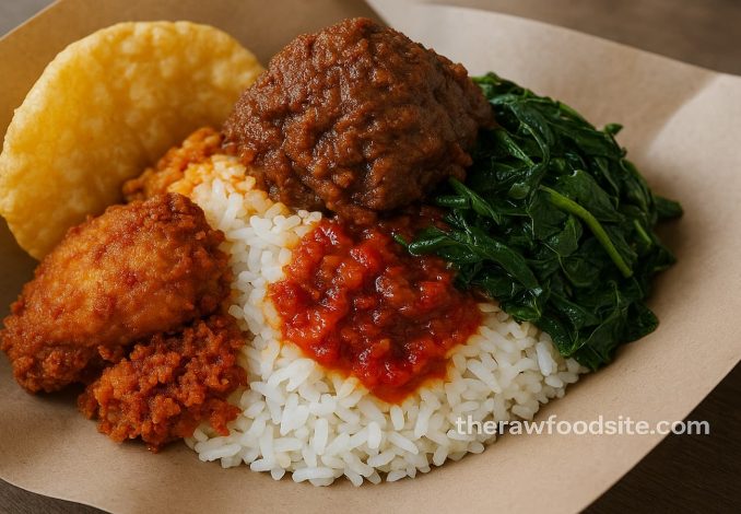 Nasi Padang Bungkus Kekinian