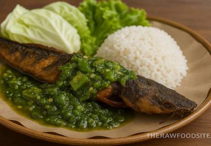 Pecel Lele Sambal Ijo