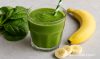 Smoothie bayam-pisang