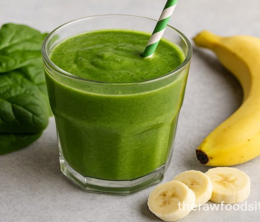 Smoothie bayam-pisang