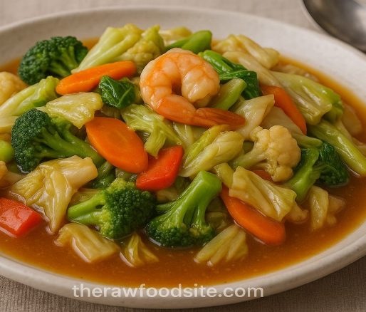 Capcay goreng oriental