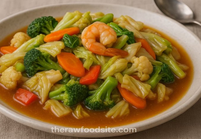 Capcay goreng oriental