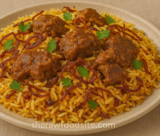 Nasi briyani kambing