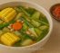Sayur asem dengan sambal terasi