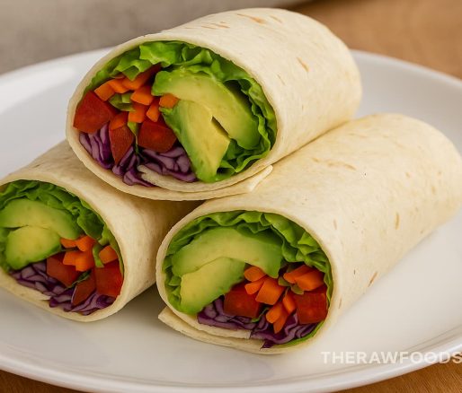 Wrap sayur isi alpukat