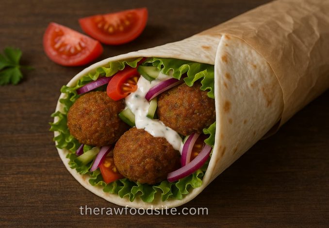 Falafel wrap