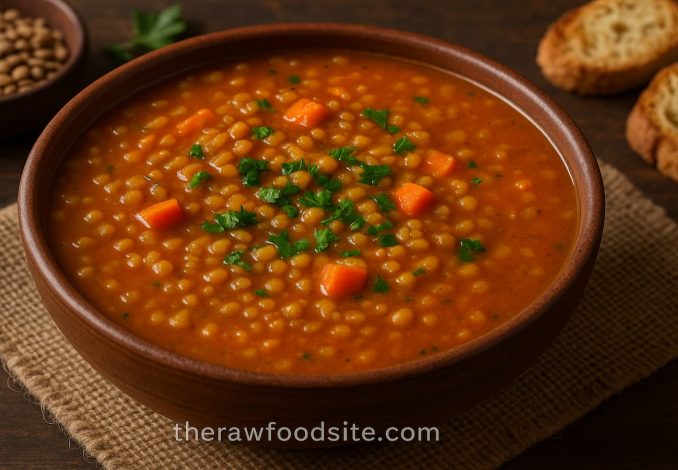 Lentil soup