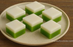 Kue talam pandan