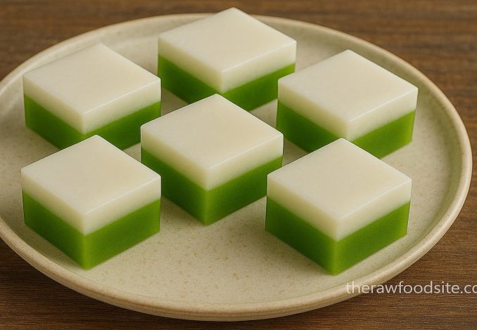Kue talam pandan