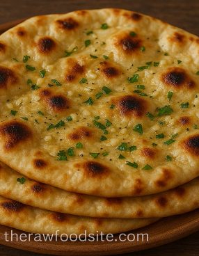 Garlic butter naan