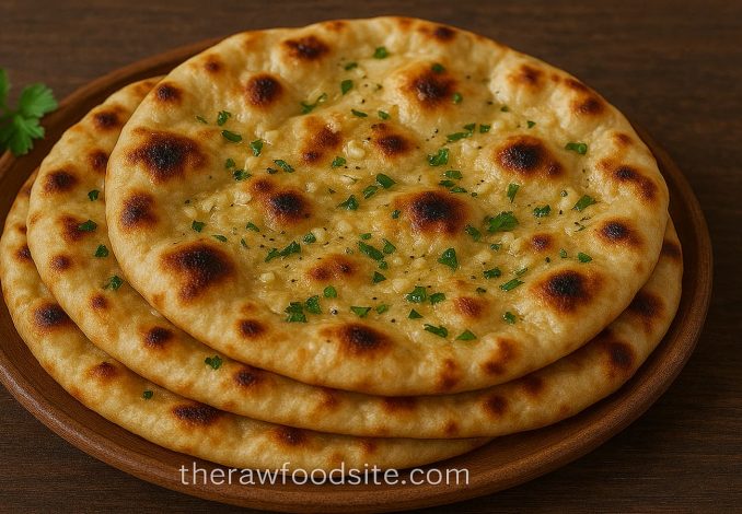 Garlic butter naan