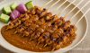 Sate ayam bumbu kacang