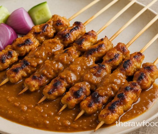 Sate ayam bumbu kacang